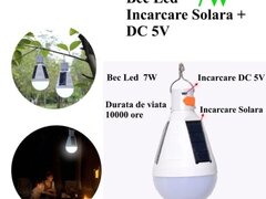 BEC LED 7W CU INCARCARE SOLARA + DC 5V